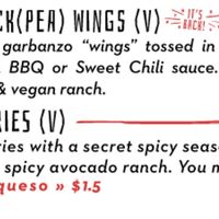 Description of what I ordered  at Stella's Lounge in Grand Rapids