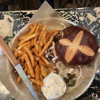 krabby patty  at Stella's Lounge in Grand Rapids