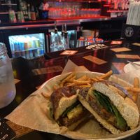 Stella’s Lounge - Mission Impossible Vegan Burgerr  at Stella's Lounge in Grand Rapids