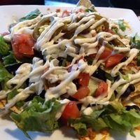 Vegan nachos! at Stella's Lounge in Grand Rapids