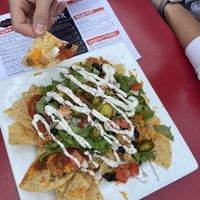 Full Montie Nachos  at Stella's Lounge in Grand Rapids