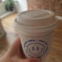 Oatmilk Latte  at Haven Cafe in Covington