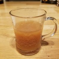 Hot Cider at Carabello Coffee in Newport