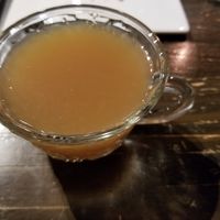 Hot Cider at Carabello Coffee in Newport