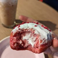 Inside of Velvet's donut at Brammibal's Donuts - Alexanderplatz in Berlin
