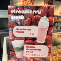 Strawberry week .  at Brammibal's Donuts - Alexanderplatz in Berlin