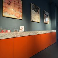 Decoration inside .  at Brammibal's Donuts - Alexanderplatz in Berlin