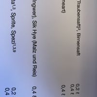 Description of my drink   at BORI in Mannheim