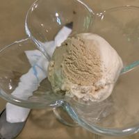 vegan ice cream- peanut butter& hazelnut at Mom's Kitchen in Kos