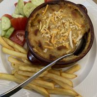 vegan moussaka at Mom's Kitchen in Kos