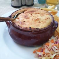 Vegan Moussaka at Mom's Kitchen in Kos