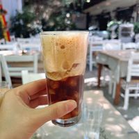 Espresso on ice at Mom's Kitchen in Kos