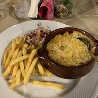 Vegan moussaka (my favourite dish by far♥️♥️♥️)  at Mom's Kitchen in Kos
