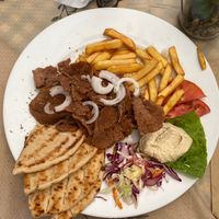 vegan gyro   at Mom's Kitchen in Kos