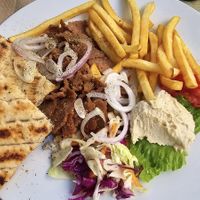 Vegan gyros   at Mom's Kitchen in Kos