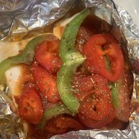  Baked vegan feta   at Mom's Kitchen in Kos