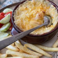 Vegan moussaka  at Mom's Kitchen in Kos