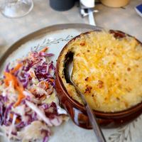 Vegan Moussaka at Mom's Kitchen in Kos