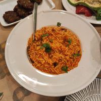 Vegan giouvetsi at Mom's Kitchen in Kos