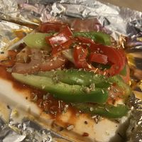 Baked ‘feta'  at Mom's Kitchen in Kos