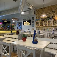 The restaurant.  at Mitato Grill in Nafplion