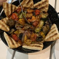 Mixed grilled vegetables   at Mitato Grill in Nafplion