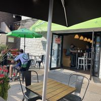 Outside 2  at Lettuce Love Cafe in Burlington