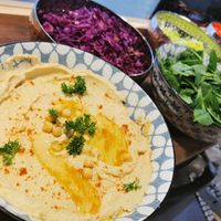 Hummus! at The Chic Pea in Falmouth