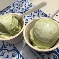 Moringa olive oil icecream at Beauty Grocery in Seoul