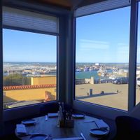 Lilleheden Restaurant, Denmark – view from the windows at Lilleheden in Hirtshals