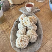 Vegan bitterballen  at Bowls 'n Rolls in Leeuwarden