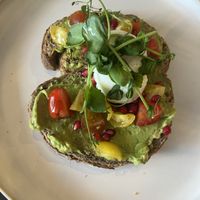 avocado toast  at Bowls 'n Rolls in Leeuwarden