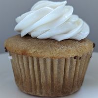 vanilla cupcake at FAT Cupcake in Portland