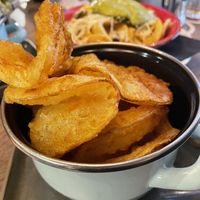 Gebakken zoete aardappels at Boulevard 17 in Vlissingen