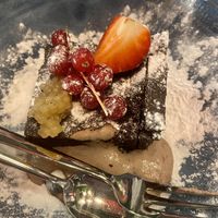 Vegan brownie  at Boulevard 17 in Vlissingen