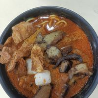 Laksa at Red Apple 红苹果素食 - Bukit Batok in West Singapore