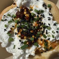 Savory breakfast roll  at The Easy Vegan - Food Truck in Denver