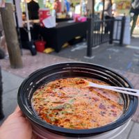 This week’s soup!!  at The Easy Vegan - Food Truck in Denver