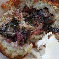 Kibbeh at The VeganWog in Lilyfield