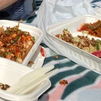 Take away koshari and the cauliflower plate. It was delicious!  at Cairo Takeaway in Newtown