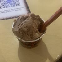 Choc hazelnut vegan gelato  at The Scoop in Campbelltown