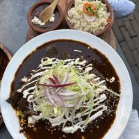 Enmoladas Vegetarianas  at Kua in The Hague