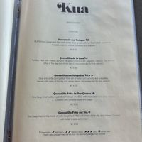   at Kua in The Hague