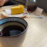 Cake and coffee at Przedza in Lodz