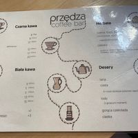 Menu pt 1 at Przedza in Lodz