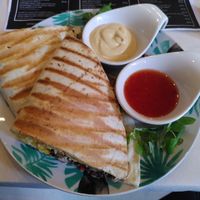 Quesadillas at Nom Nom in Constanta