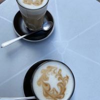 Lattes with Oatly at Owoce i Warzywa in Lodz