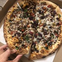 Vegan delight   at Burrata Pizzeria  in Vancouver