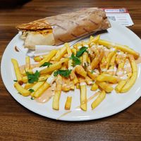 Planted.chicken wrap at Mados Kebap in Uster