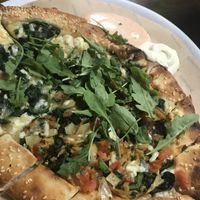 Pide spinach at Mados Kebap in Uster